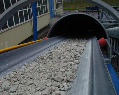 Stone Transport System Rubber Belt