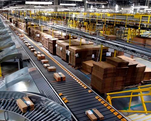 Warehouse Conveyor Belt