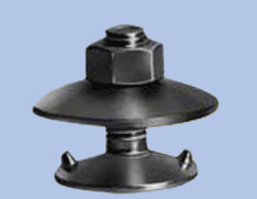 Bolt Solid Plate Belt Fastener