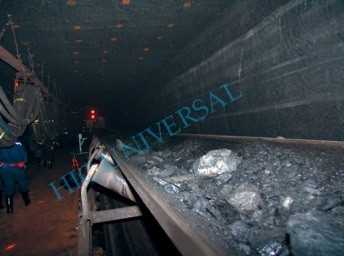 Self-Extinguishing Underground Rubber Belt